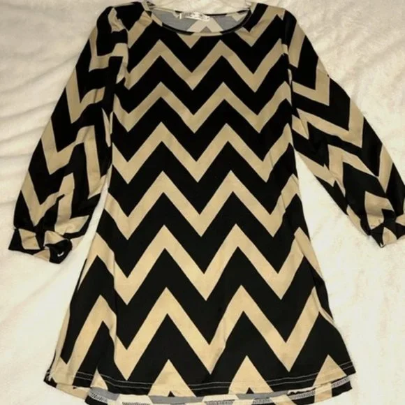 Source Unknown | Dresses | Chevron Dress | Poshmark Source Unknown | Dresses | Chevron Dress | Poshmark